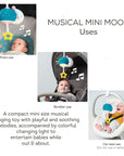 Taf Toys Κρεμαστό Μουσικό Παιχνίδι Musical Mini Moon 0m+