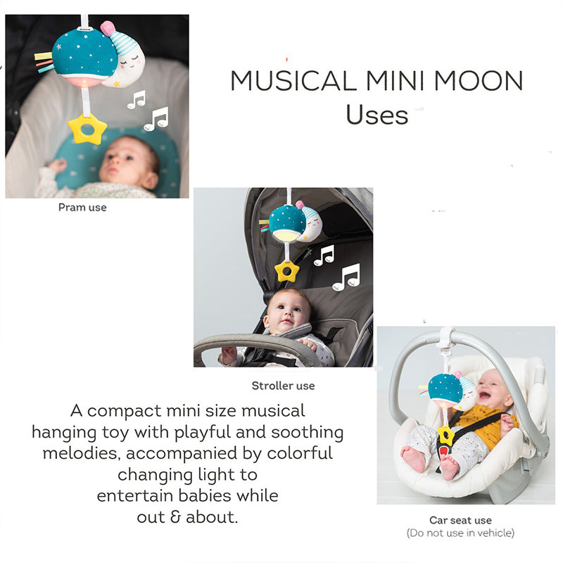 Taf Toys Κρεμαστό Μουσικό Παιχνίδι Musical Mini Moon 0m+