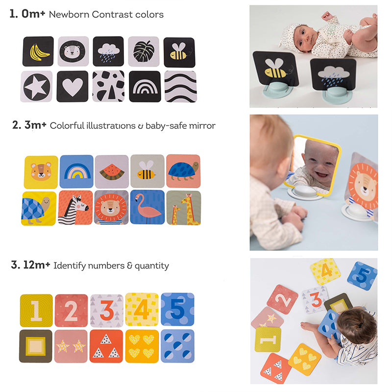 Taf toys My 1st Tummy time cards 0m+