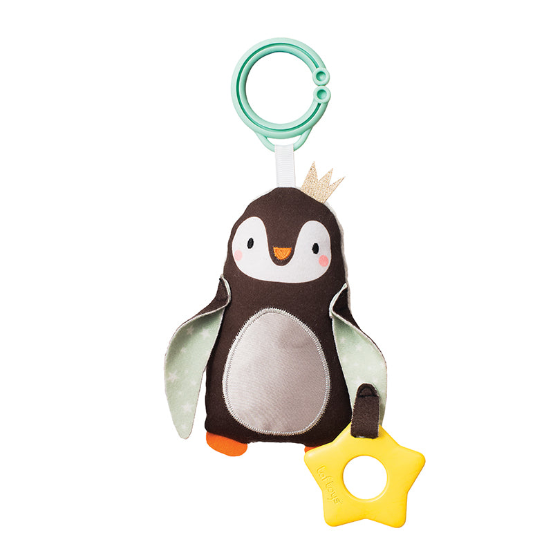 Taf toys Κουδουνίστρα- Μασητικό Prince the Penguin 0m+