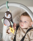 Taf toys Κουδουνίστρα- Μασητικό Prince the Penguin 0m+