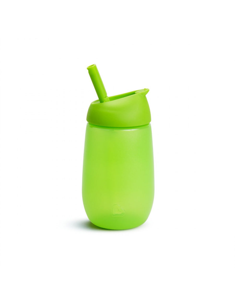 Simple Clean Straw Cup Green