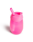 Simple Clean Straw Cup Pink