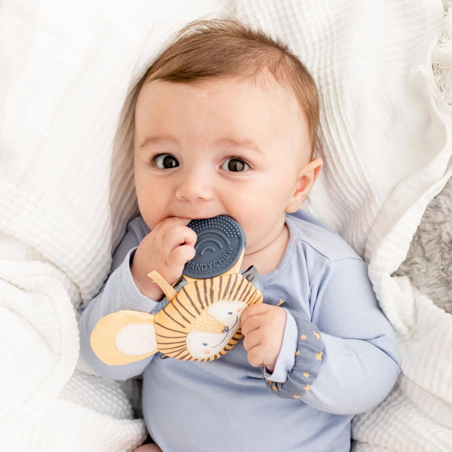 Handychew Lion - Sensory Baby Teething Toy