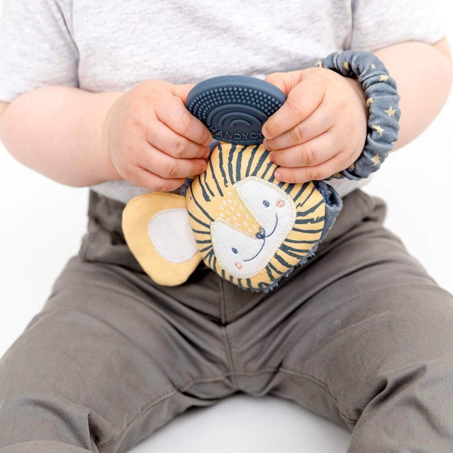 Handychew Lion - Sensory Baby Teething Toy