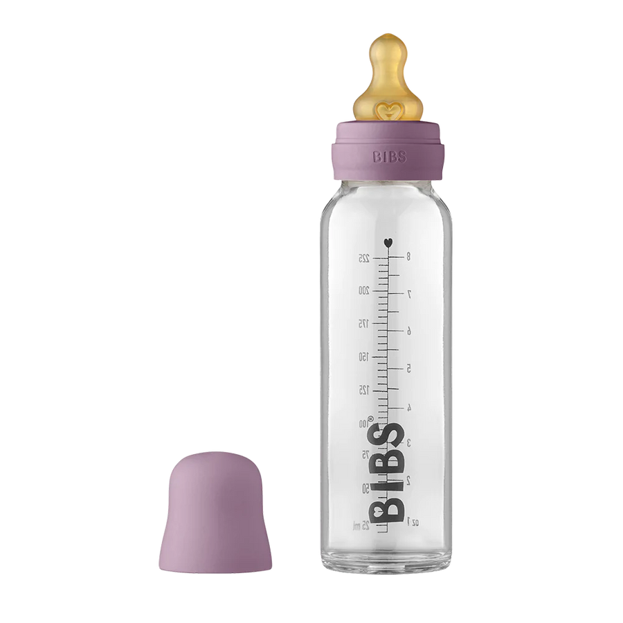 Bibs Γυάλινο Μπιμπερό "Bibs Mauve" 225ml