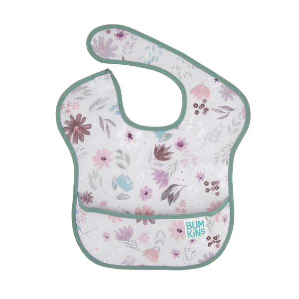 Bumkins Superbib Σαλιάρα Αδιάβροχη Floral