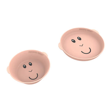 Matchstick Monkey Dusty Pink Monkey Plate - Bowl